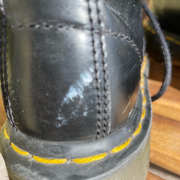 Dr. Martens smooth black leather 1490's - Picture 7 of 12